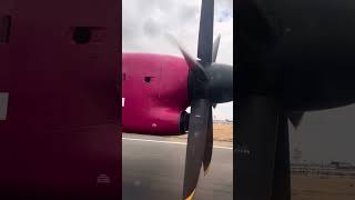 Jambojet Q400 Takeoff NBOMBA [upl. by Russ]