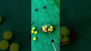 smalleyes smartball greenball tennisball PickUpPro Tennis Ball Collector [upl. by Griselda179]