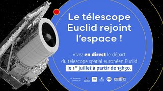 Lancement du satellite Euclid [upl. by Aliuqaj]