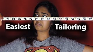 A StepByStep Method to Tailor Clothes  for BEGINNERS  DIY Sewing Alteration Tutorial [upl. by Meeka255]