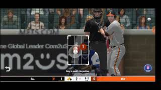 Gunnar Henderson and Adley Rutschmans Grand Slam in MLB 9 Innings 24 [upl. by Pelaga]