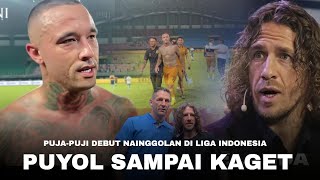 Auto Jadi Sorotan Media EROPA Reaksi Puyol Dan Materazzi Melihat Debut Radja Nainggolan di Liga 1 [upl. by Aniretake]