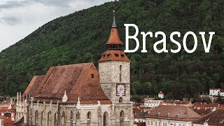 Brasov Romania Walking Tour 4k [upl. by Ellehcir]