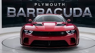 KING Is Back 2025 Plymouth Barracuda OFFICIALLY Announced  First LOOK [upl. by Josler]