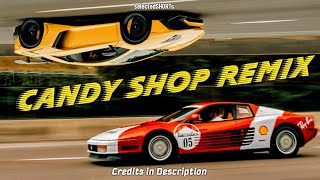 CANDY SHOP  REMiX  RACEXOTICS SUPER CAR RALLY earphones recommended [upl. by Atlee]