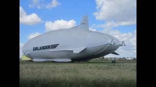 Airlander the worlds BIGGEST airships 1st time out of the hanger [upl. by Assenay]