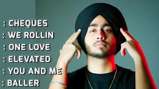 SHUBH  All Hits Songs Nonstop Playlist🎧 2024  Cheques  We Rollin  One Love  Elevated  YouAndMe [upl. by Nathanoj278]