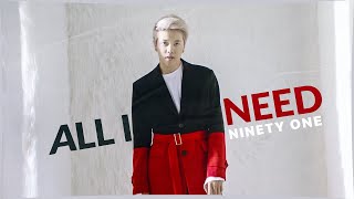 NINETY ONE  ALL I NEED  Official Music Video [upl. by Bang]