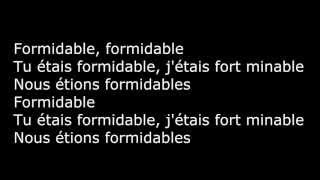 Formidable  Stromae Lyrics Paroles [upl. by Balac60]