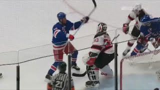 Sean Avery screens Martin Brodeur quotThe Avery Rulequot [upl. by Zertnom951]