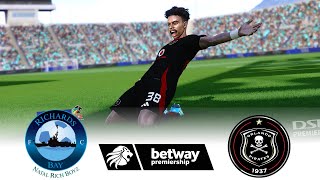 🔴RICHARDS BAY vs ORLANDO PIRATES ⚽ BETWAY PREMIERSHIP 2425 ⚽ FOOTBALL GAMEPLAY HD [upl. by Gaige548]