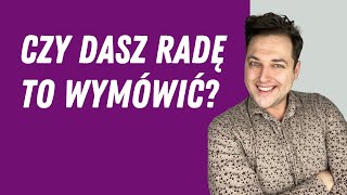 😛 DASZ RADĘ TO WYMÓWIĆ ❓ panodfrancuskiego [upl. by Ellette]