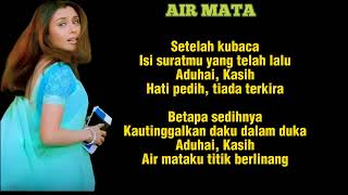 Air Mata Karaoke Nada Wanita Lilis Suryaniaduwamusik [upl. by Nbi]