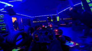 Absolutely Karting Maidenhead  5 Lap run Glow Karting [upl. by Shifrah]