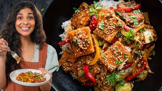 Tofu Stir Fry my latest weeknight obsession [upl. by Yelkcub]