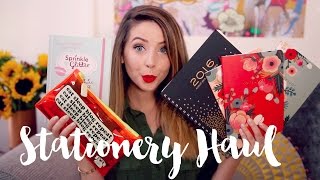 Stationery Haul  Zoella [upl. by Atinit]