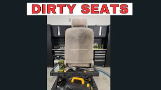 How to EASILY Clean DIRTY Car Seats Ripclean Thrasher  Attacker [upl. by Nylyahs574]