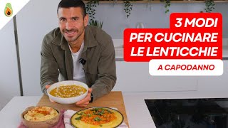 ✨ Lenticchie di Capodanno 3 Ricette originali per sorprendere tutti 🎉  Cotto al Dente [upl. by Novy]