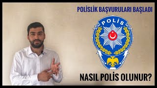 POLİSLİK BAŞVURUSU BAŞLADI  HANGİ SINAVA BAŞVURU YAPMALINASIL POLİS OLUNUR PMYO LİSE POLİS [upl. by Rivkah7]