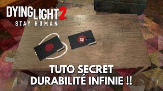 Dying Light 2 Tuto FR  Secret Durabilité Illimitée  portebonheur Korek [upl. by Isnam]