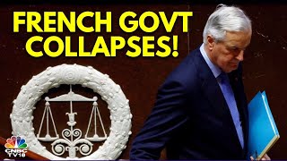 French Govt Loses NoConfidence Motion PM Michel Barnier To Resign Soon  France Turmoil  N18G [upl. by Anyrak]