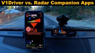 V1Driver vs Radar Companion [upl. by Sabine198]