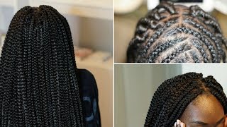 CROCHET BOX BRAIDS with PreBraided Hair [upl. by Hammad234]