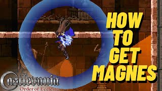 How to get Magnes in Castlevania Order of Ecclesia [upl. by Felise]