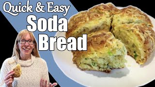 Soda Bread Recipe  How to Make Easy Soda Bread [upl. by Anitnahs]