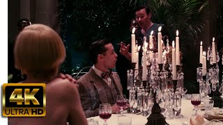 The Great Gatsby 2013  The dinner is served Scene 440  Momentos [upl. by Dario964]