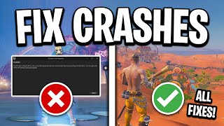 How To Fix Fortnite CRASHES in Season 3 Chapter 5 [upl. by Blanche]