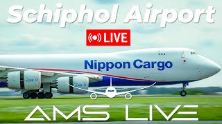 🔴 LIVE Sunny Arrivals at Amsterdam Schiphol Airport 🌤️✈️  July 15 2024 [upl. by Zoubek938]