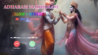 Adharam madhuram ringtone  adharam madhuram song  lofi song  adharammadhuram [upl. by Sibby]