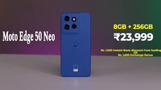 Moto Edge 50 Neo Unboxing And Review Camera Test Welcome Technical India [upl. by Aihsercal]