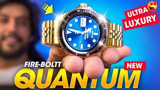 Most ULTRA LUXURY Smartwatch You Can Buy ⚡️ NEW FireBoltt QUANTUM Smartwatch Review [upl. by Ahseile]