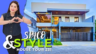 Discover Spacious Living in This Modern Home in BF Homes Las Pinas House Tour 231 [upl. by Hsac52]