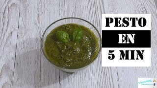 • Manmelang •  Pesto maison trop facile prêt en 5min 😍 [upl. by Nalniuq]