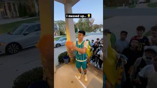 Mini Hoop Halloween Basketball Challenge [upl. by Sumaes]