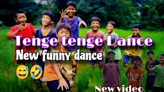 Tenge tenge Dance  New funny dance 2024  Boys group dance [upl. by Namref]