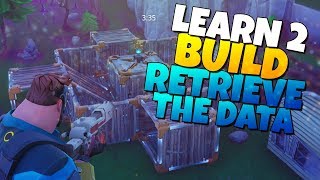 Learn 2 Build RETRIEVE THE DATA  Fortnite Save The World [upl. by Aicargatla216]