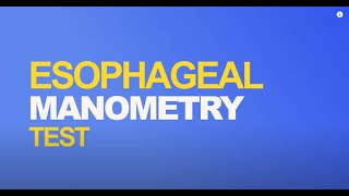 How to Prepare for Your Esophageal Manometry Test  UCLA Health [upl. by Sirtemed]