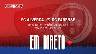 FC Alverca x SC Farense  DIRETO [upl. by Ativel]