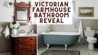 Victorian Farmhouse Bathroom REVEAL [upl. by Linda574]