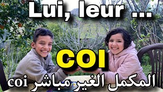 La pronominalisation du COI درس المكمل الغير مباشر [upl. by Darby906]