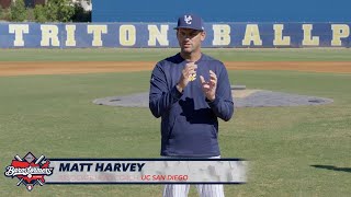 Matt Harvey  Pitching is Built on Playing Good Catch [upl. by Nnewg642]