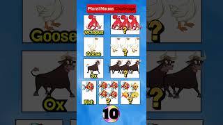 Plural Nouns Quiz Are You a Plural Pro Tackle These Animal Nouns shorts animals funny love [upl. by Enautna148]