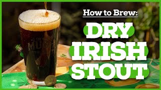 How to Brew IRISH STOUT Guinness 🍀 [upl. by Janik565]