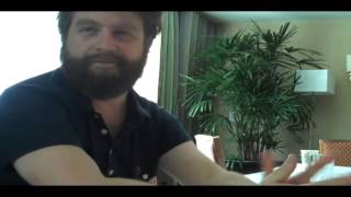 Interview Zach Galifianakis on The Hangover [upl. by Nnahgiel]