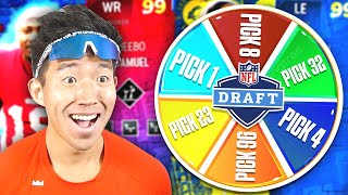 Spin the Wheel of NFL Draft Picks Madden 23 [upl. by Lentha]