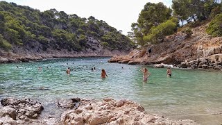 Hiking in CALANQUES NATIONAL PARK 🇫🇷 France [upl. by Gwyneth]